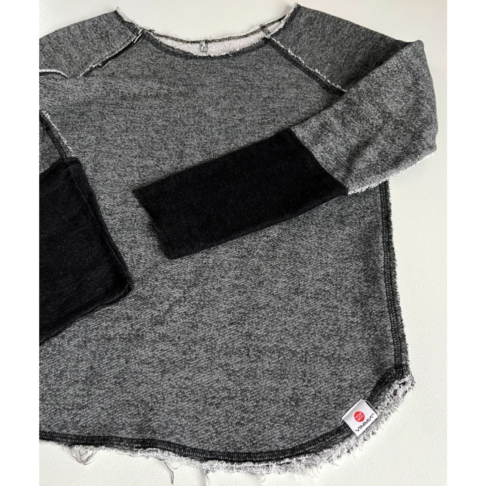 Vintage Vimmia Women's French Terry Sweatshirt Side Zip Sz S Size S / US 4 / IT 40 - 5 Thumbnail