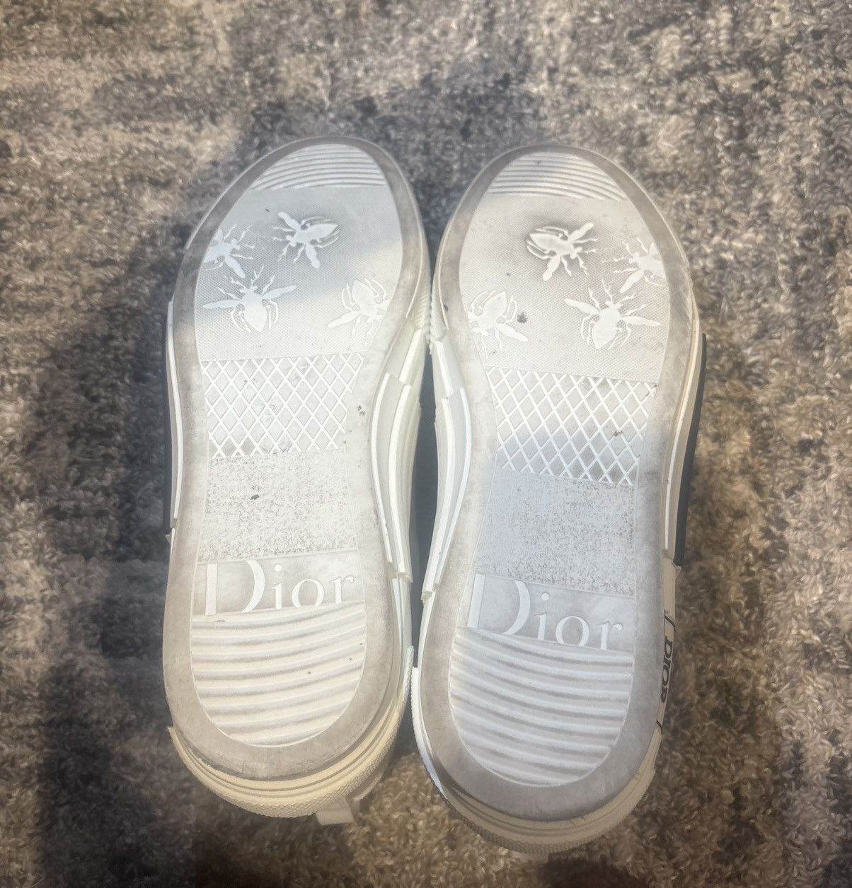 Dior Dior B23 High-Top Oblique Sneakers White EU 42 / US 9 Size US 9 / EU 42 - 6 Thumbnail