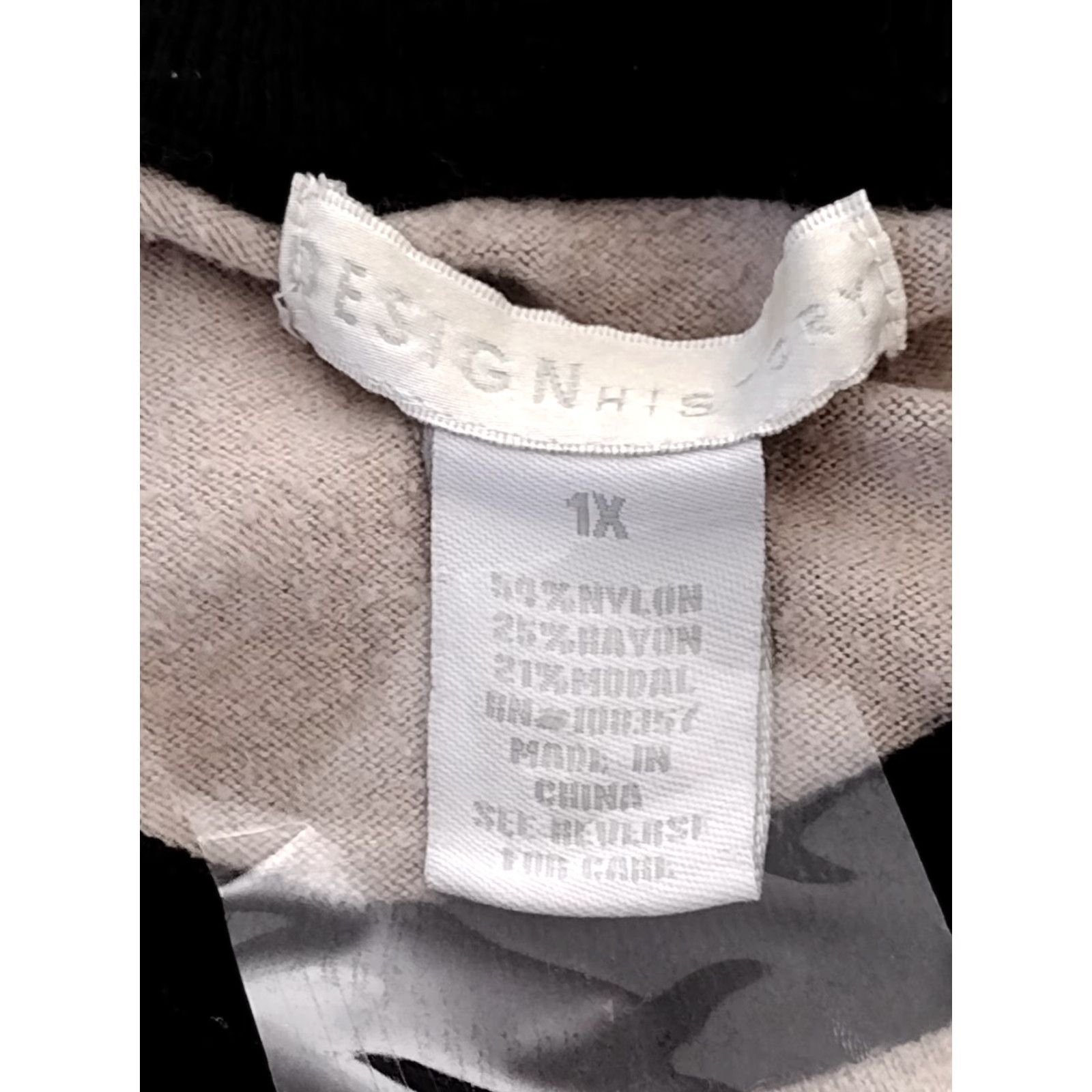Vintage VINTAGE Design His Cry Sweater 1X Women's Black White Striped Pullover Knit Linen Blend Size XL / US 12-14 / IT 48-50 - 6 Thumbnail