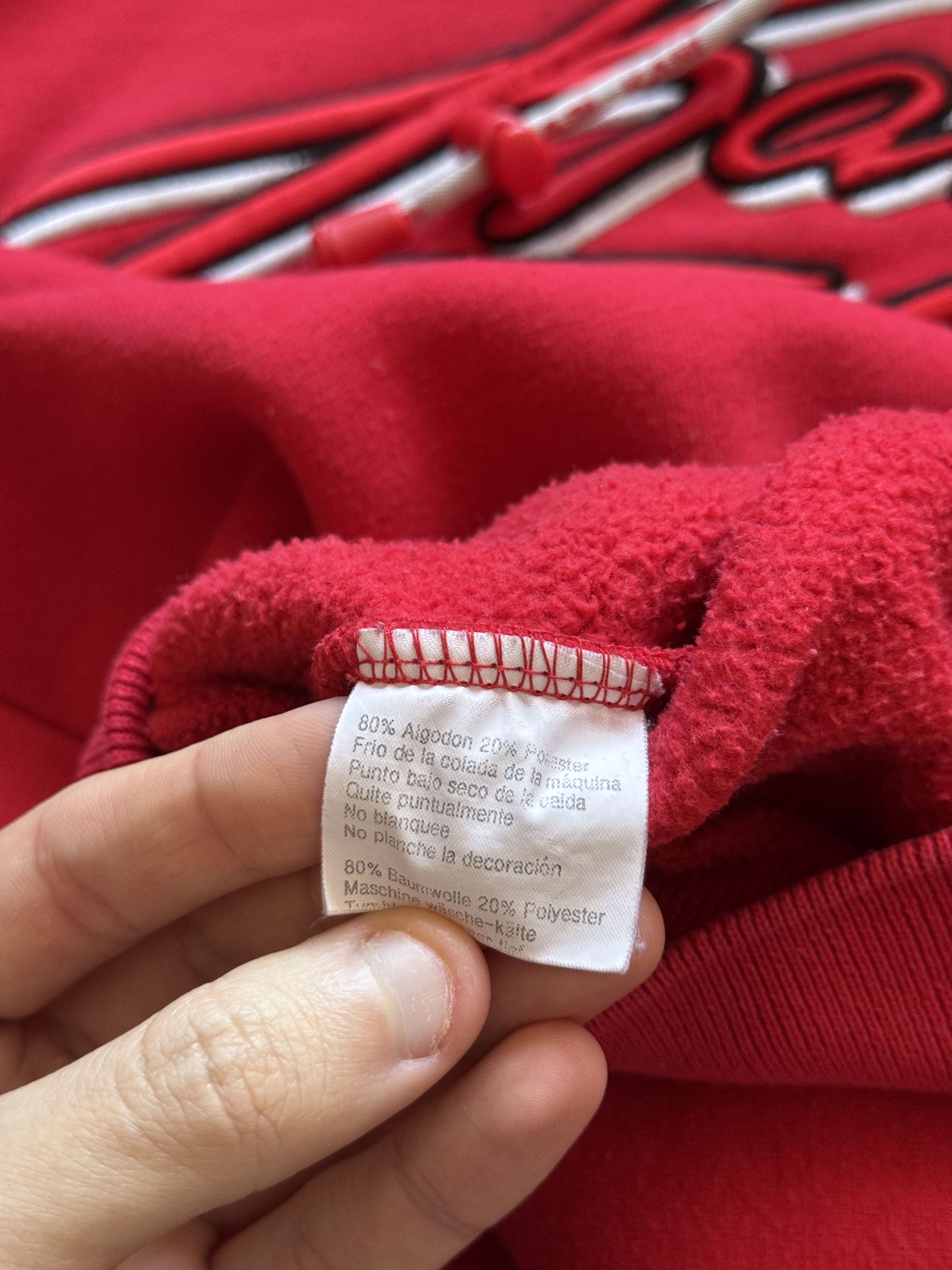 Karl Kani Vintage Hoodie Karl Kani Jeans Hip Hop Rap Boxy Red Spellout Size US M / EU 48-50 / 2 - 7 Thumbnail