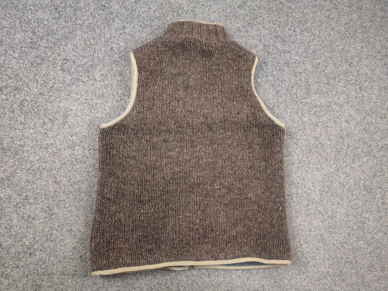 Vintage Pachamama Wool Zip Knit Sleeveless Fleece Vest Jacket Size M / US 6-8 / IT 42-44 - 10 Thumbnail