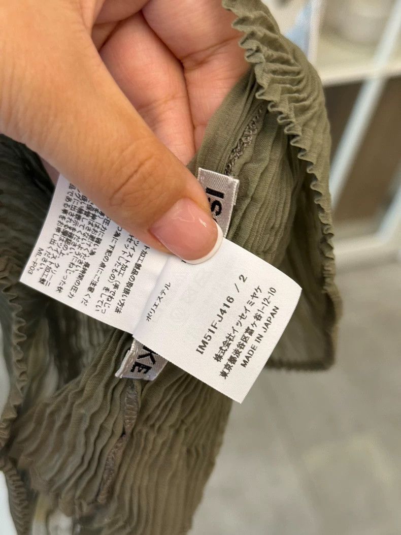 Issey Miyake Issey Miyake size:2 Khaki green main line wicker see-throu Size S / US 4 / IT 40 - 4 Thumbnail
