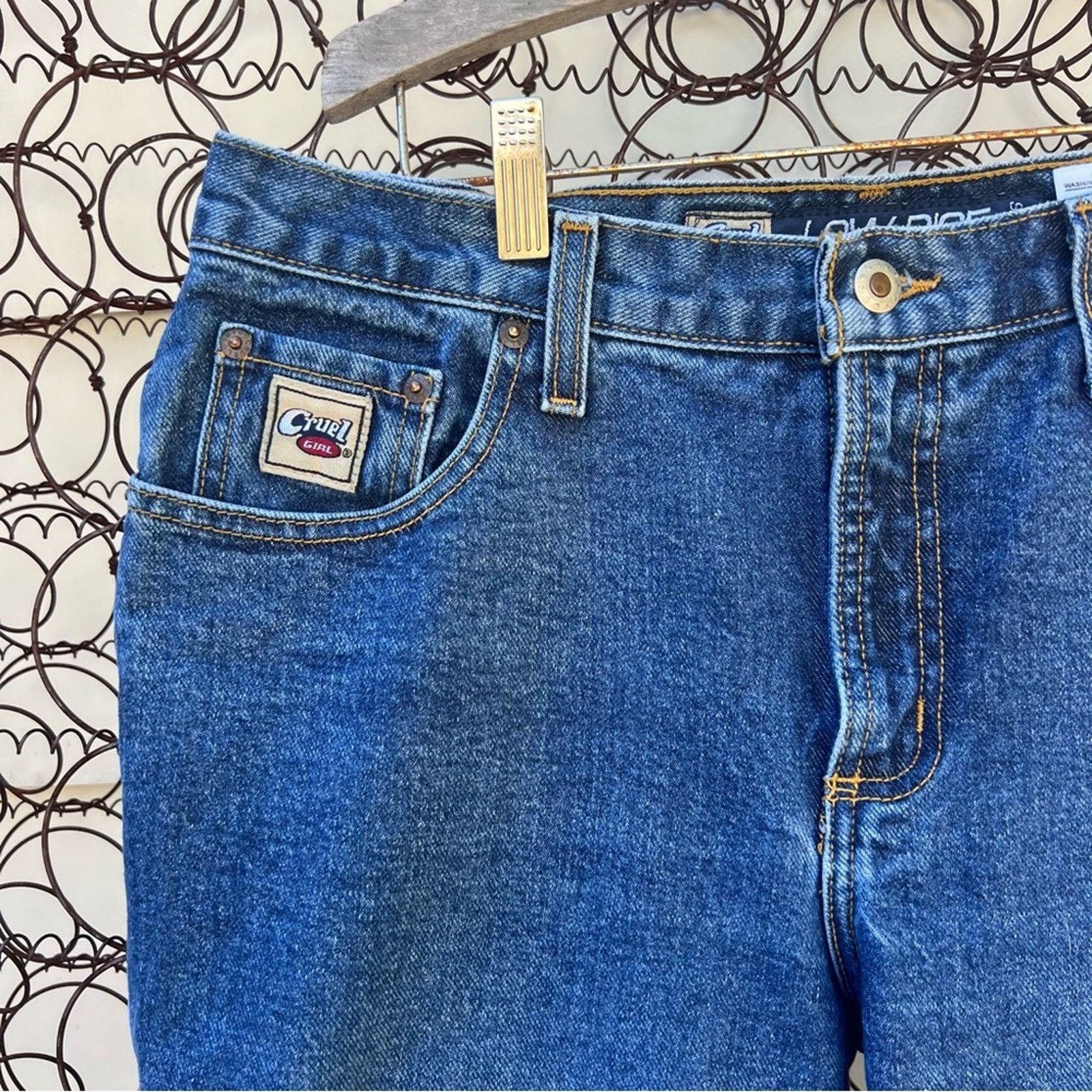Other Cruel Girl vint Y2K low rise slim fit cowgirl Western jeans Size 34" / US 12 / IT 48 - 5 Thumbnail