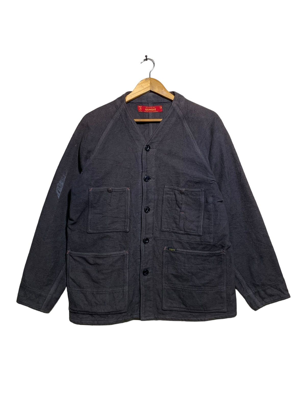 Japanese Brand × Vintage 🔥GO WEST MOLESKIN WORKWEAR JACKETS Size US M / EU 48-50 / 2 - 1 Thumbnail