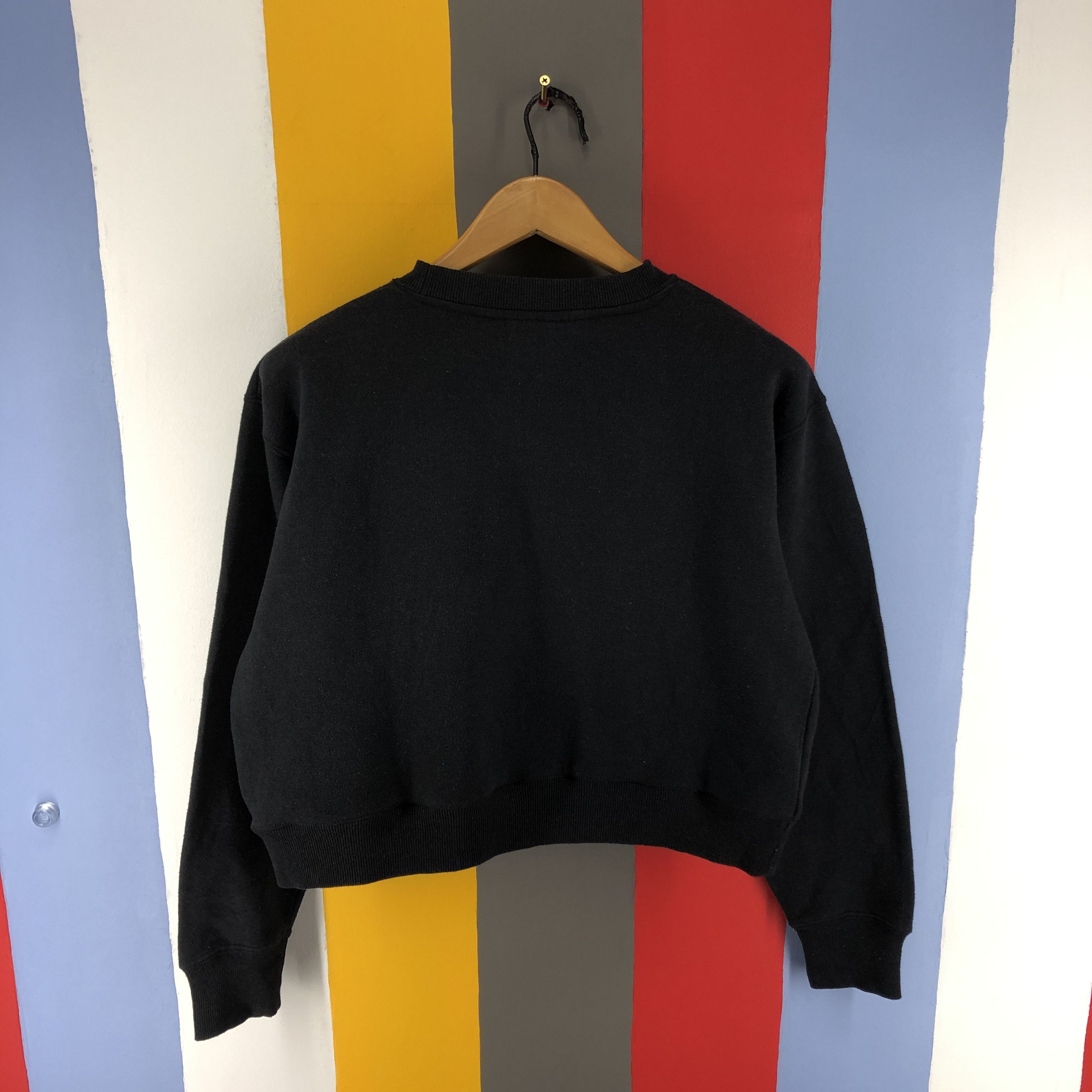 Japanese Brand BEAUMERE Crew Neck Crop Sweatshirt #0772/N Size M / US 6-8 / IT 42-44 - 5 Thumbnail
