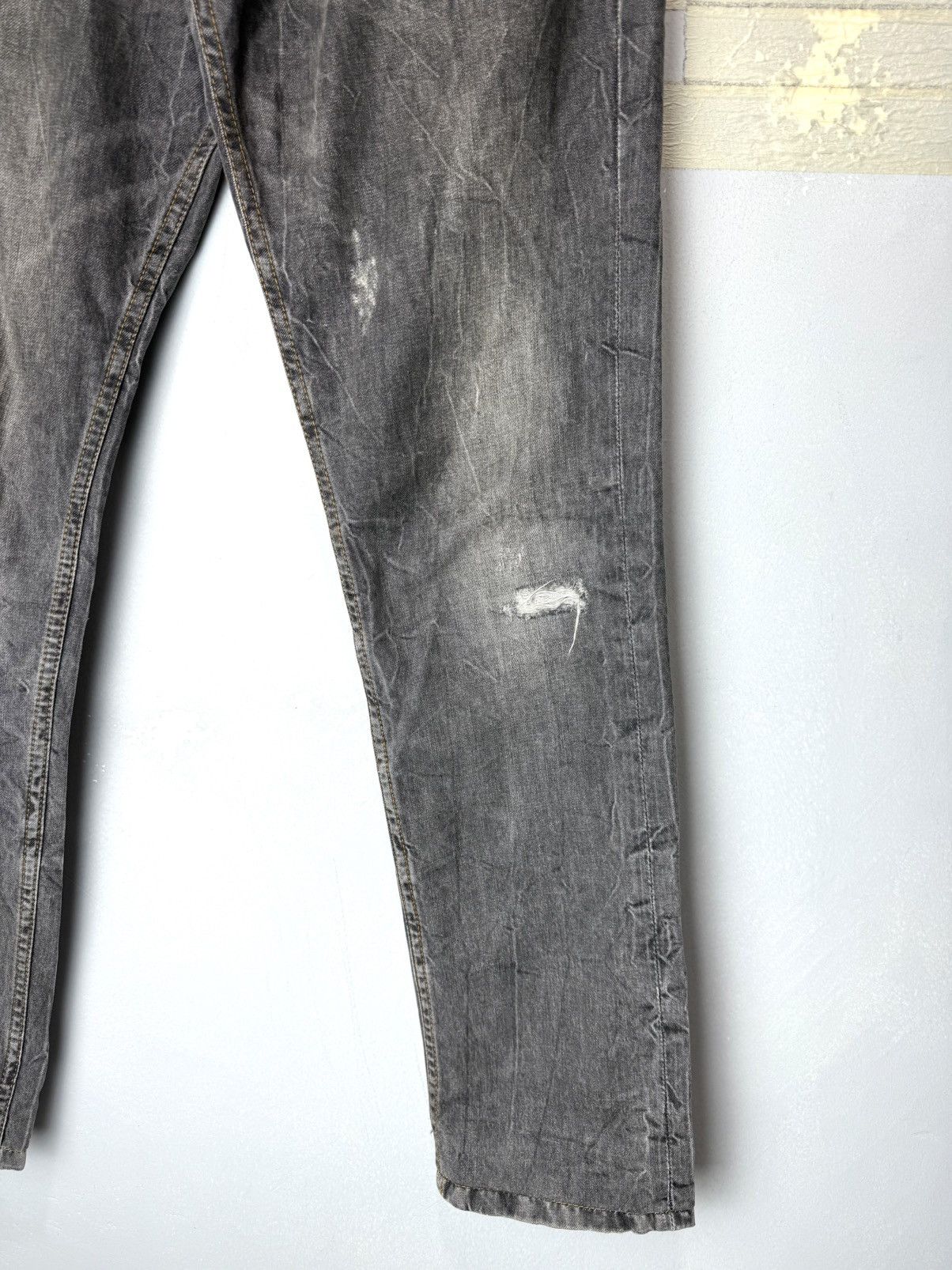 Philipp Plein Vintage Philipp Plein Metal Skul Denim Pants If Six Was Nine Size US 33 - 9 Thumbnail