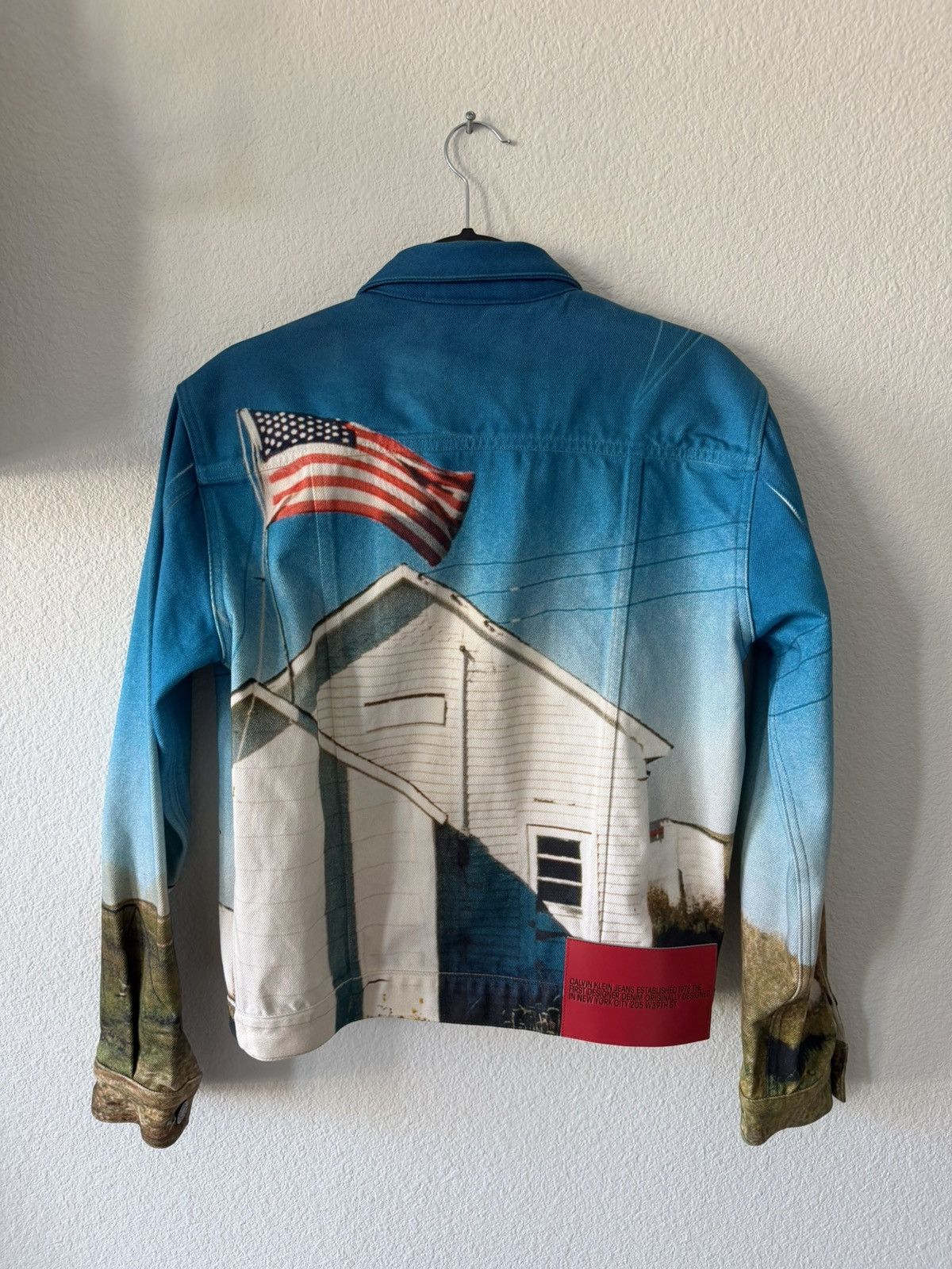 Raf Simons Raf Simons X Calvin Klein Landscape Jean Jacket Size US S / EU 44-46 / 1 - 3 Thumbnail