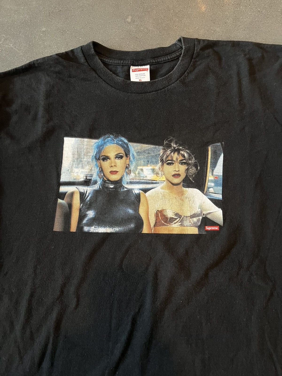 Supreme Supreme X Nan Goldin Jimmy Paulette & Misty in Taxi T Shirt Size US XL / EU 56 / 4 - 2 Thumbnail