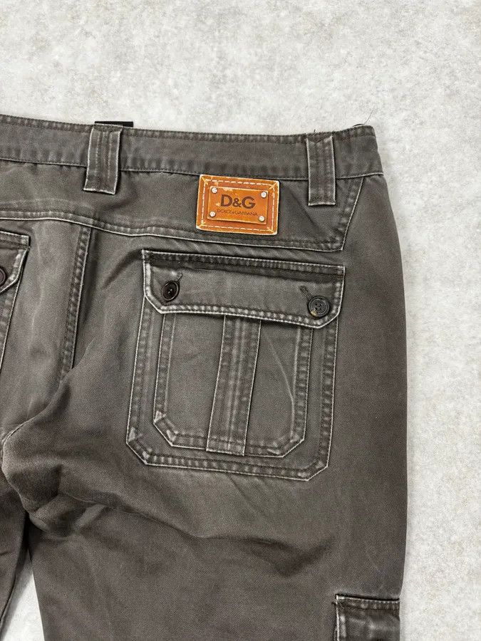 Dolce & Gabbana SS2008 Dolce & Gabbana Multi Pockets Olive Cargo Pants Size US 34 / EU 50 - 9 Thumbnail
