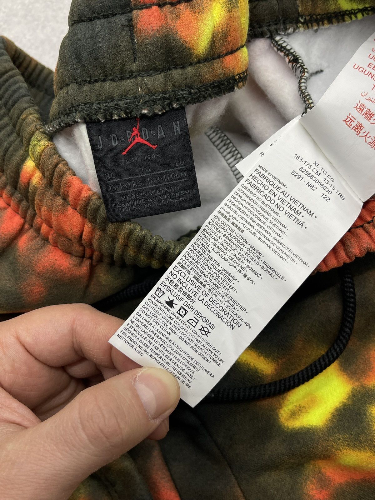Jordan Brand Mens Jordan Essentials Smoke Dye Shorts Drill Nike Size S Size US 30 / EU 46 - 8 Thumbnail