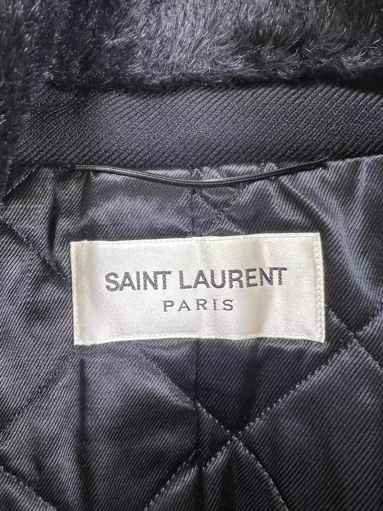 Saint Laurent Paris Saint Laurent Paris 16 FW black fur collar coat Nextarrow-2 Size US S / EU 44-46 / 1 - 3 Thumbnail