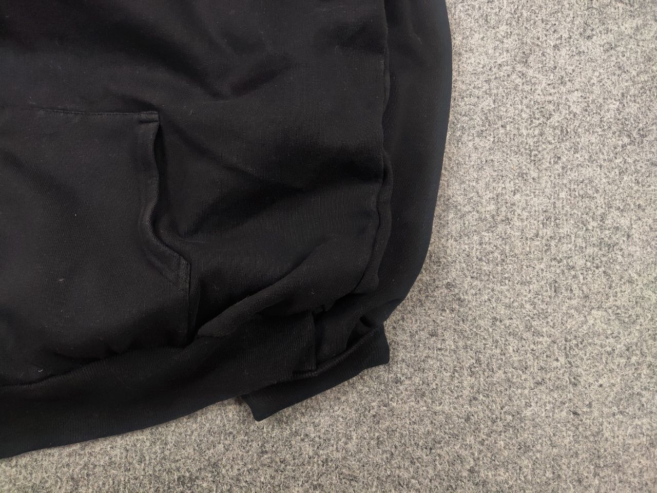 Vintage Vintage Blank zip-up hoodie black square 70s Style Japan LGB Size US XL / EU 56 / 4 - 8 Thumbnail