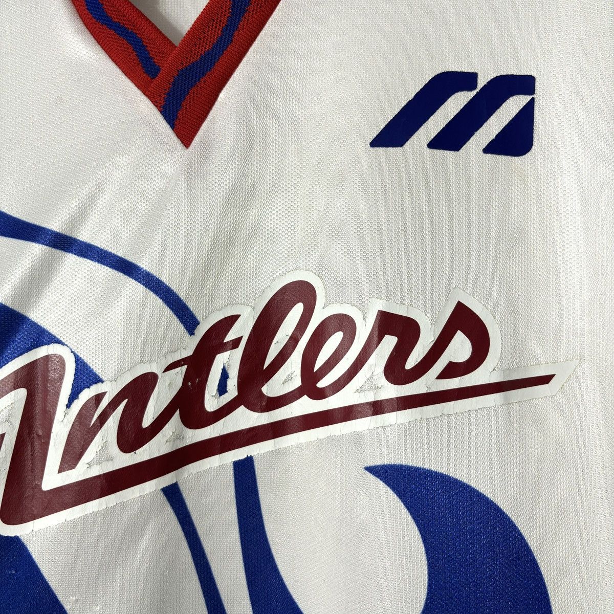Japanese Brand × Vintage 1993 1994 Kashima Antlers Japan Mizuno Vintage Soccer Jersey Size US L / EU 52-54 / 3 - 5 Thumbnail