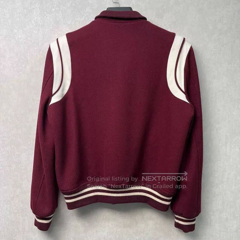 Saint Laurent Paris Saint Laurent Paris Red Baseball Jersey Size US S / EU 44-46 / 1 - 2 Thumbnail