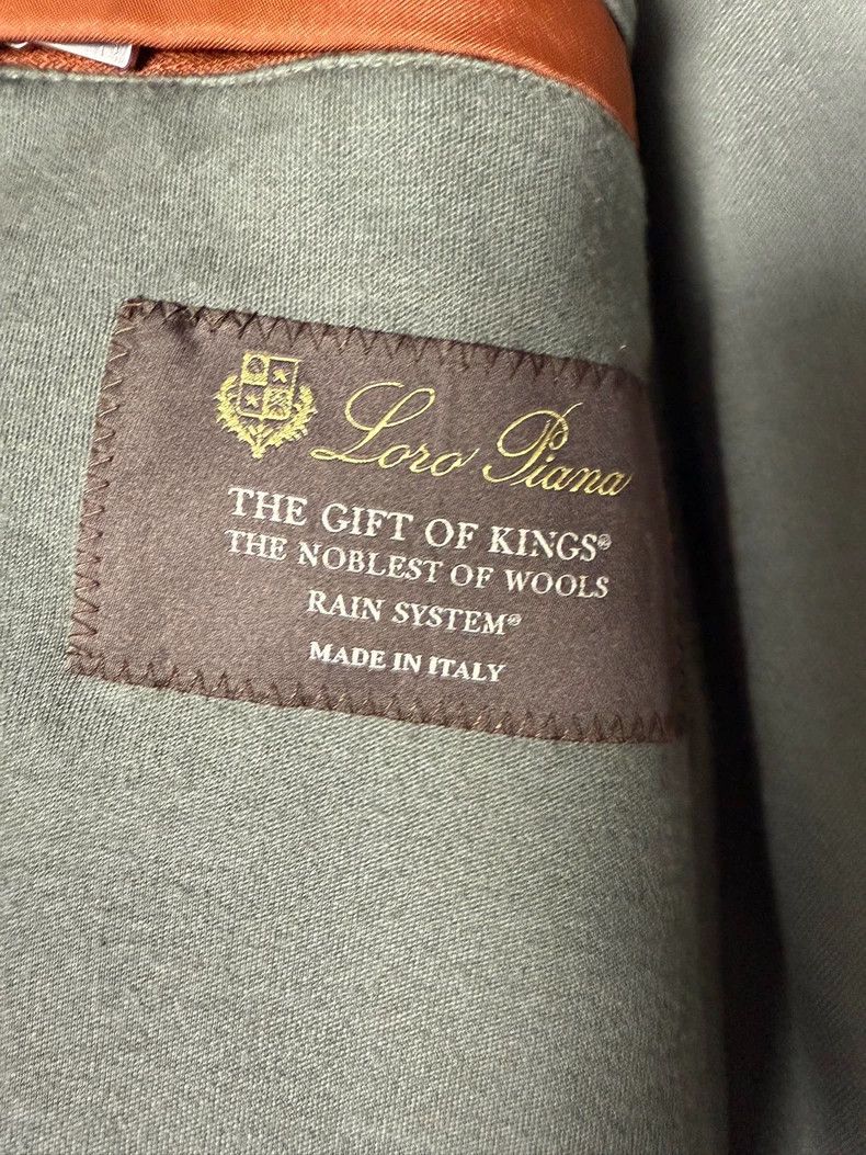 Loro Piana LORO PIANA Men's Black Stone Executive Jacket Size US M / EU 48-50 / 2 - 7 Thumbnail