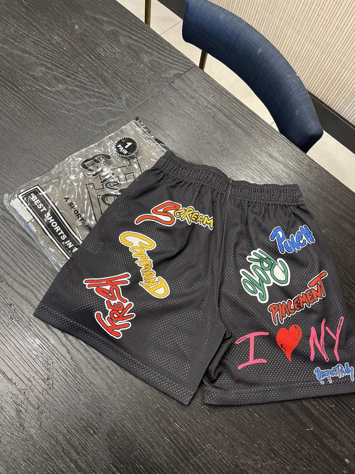 Eric Emanuel × Matty Boy Matty Boy ÉE Mesh Shorts Size US 38 / EU 54 - 2 Thumbnail