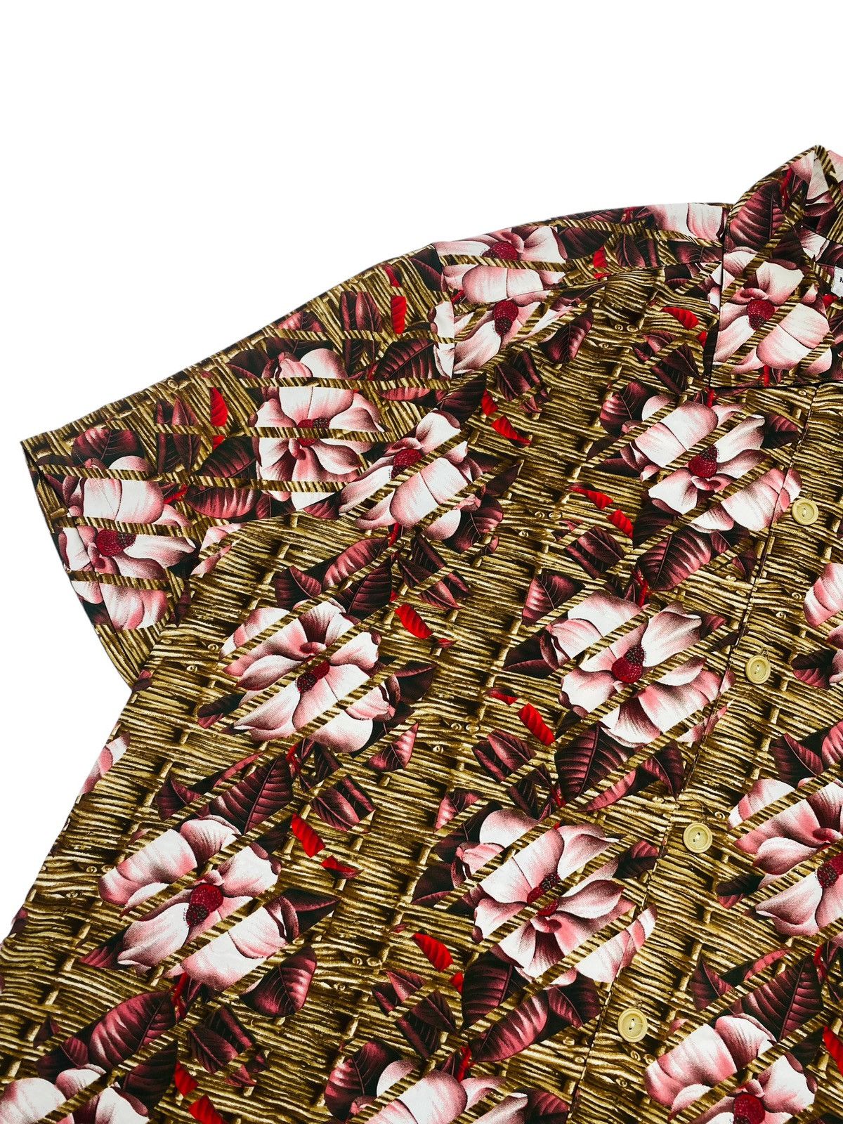 Tornado Mart 1990s Mens Tenoras - Lilly Flowy Shirt Size US L / EU 52-54 / 3 - 3 Thumbnail