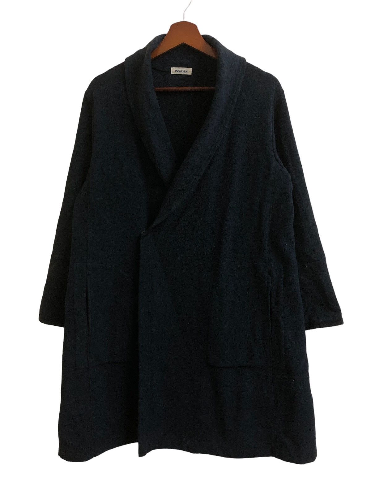 Plantation By Issey Miyake Fleece Overcoat Duster Size M