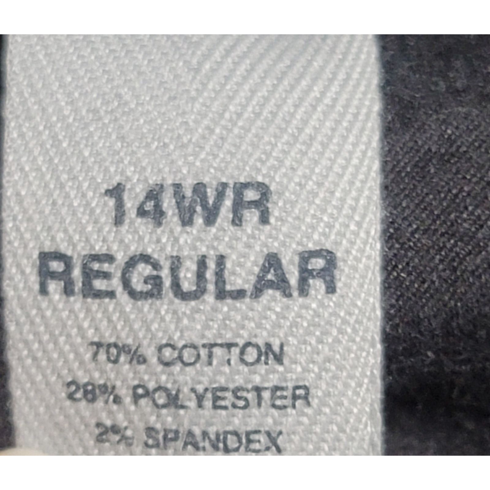 Other Westbound Woman Black "Faded" Pull On Jeans 14WR Lightweight Size 36" / US 14 / IT 50 - 4 Thumbnail