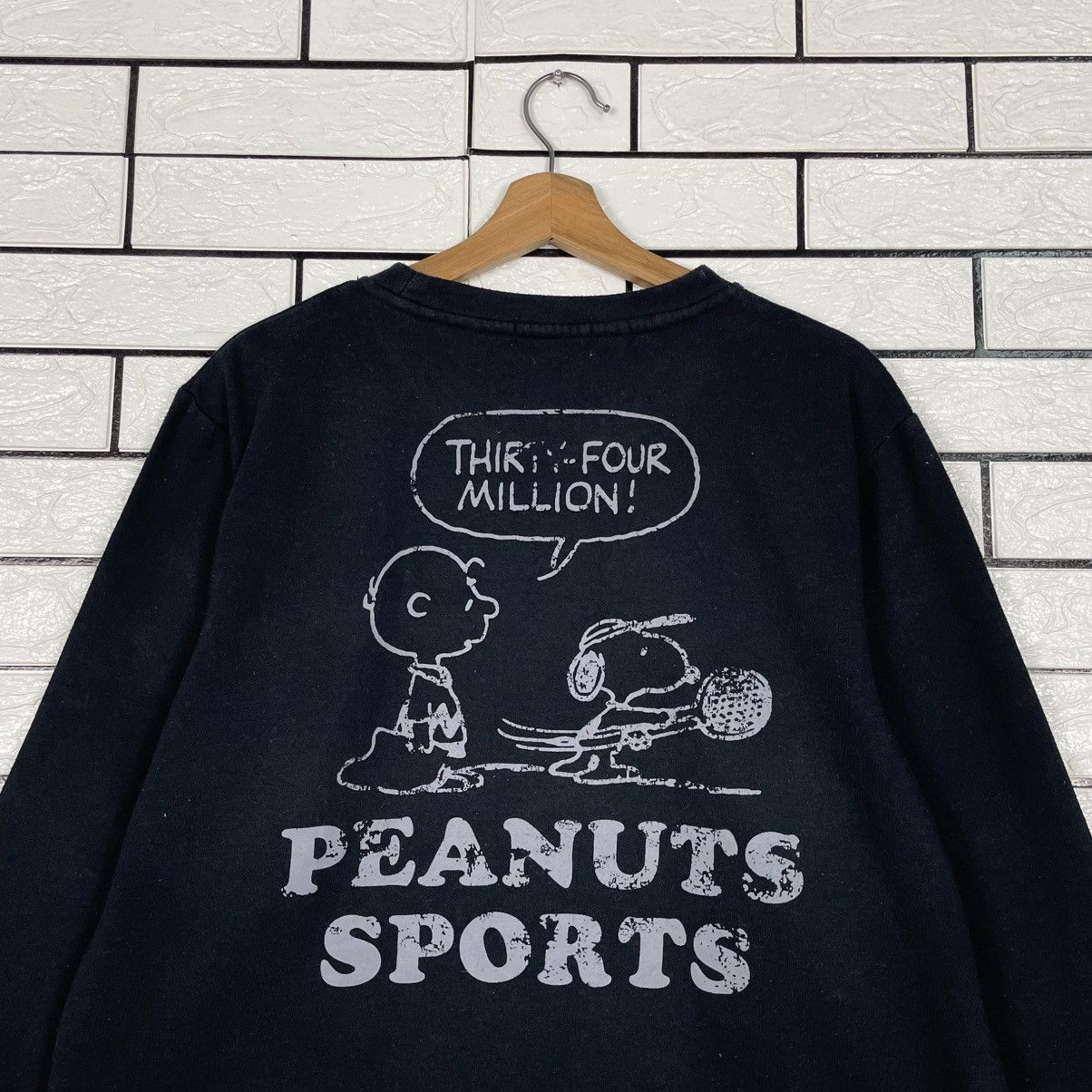 Japanese Brand Peanuts Snoopy Tennis Sweatshirt Size US S / EU 44-46 / 1 - 8 Thumbnail