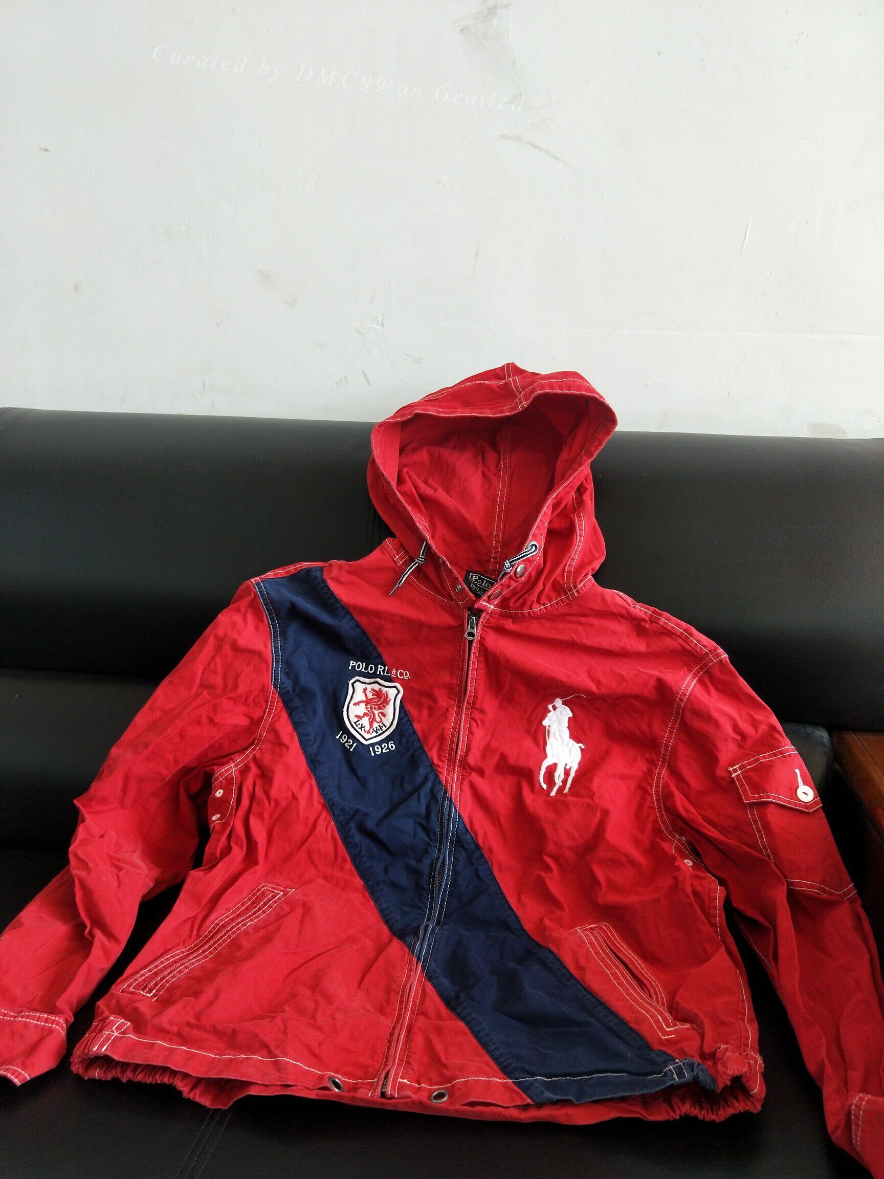 RRL Ralph Lauren RRL Ralph Lauren Hooded Windbreaker Jacket Size US XL / EU 56 / 4 - 1 Thumbnail