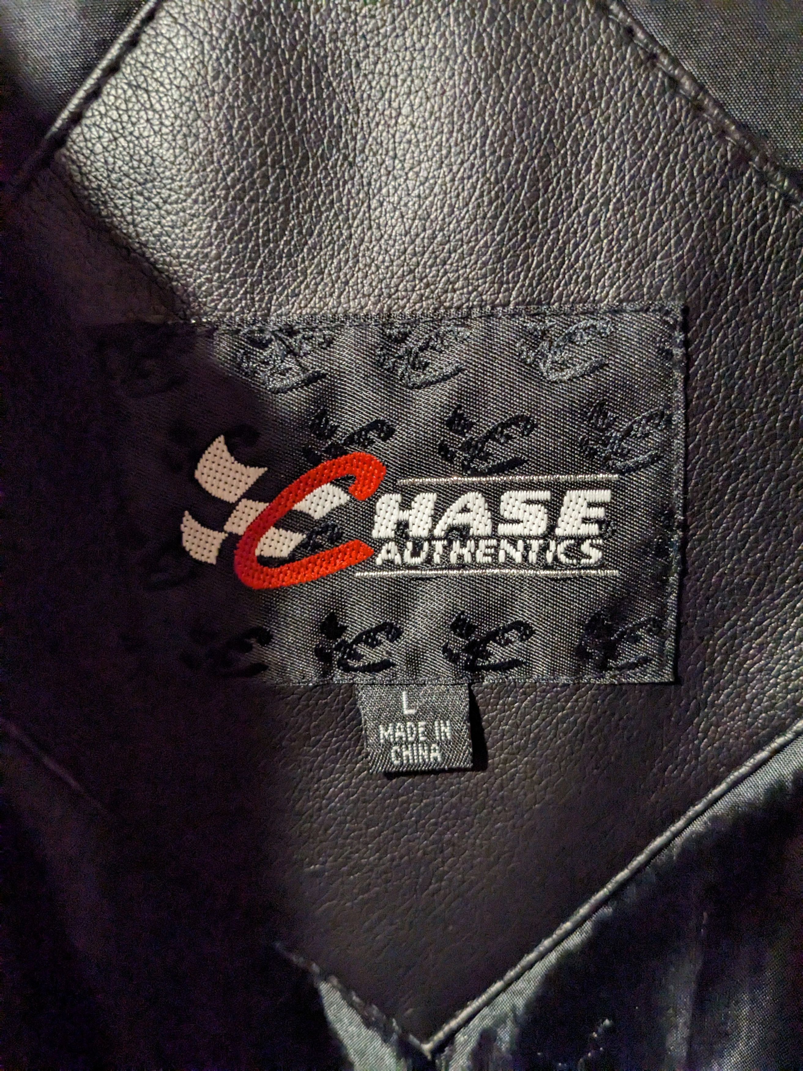 Chase Authentics × NASCAR × Vintage Vintage Jeff Gordan Nascar Chase Authentic Pleather Jacket Size US L / EU 52-54 / 3 - 3 Thumbnail