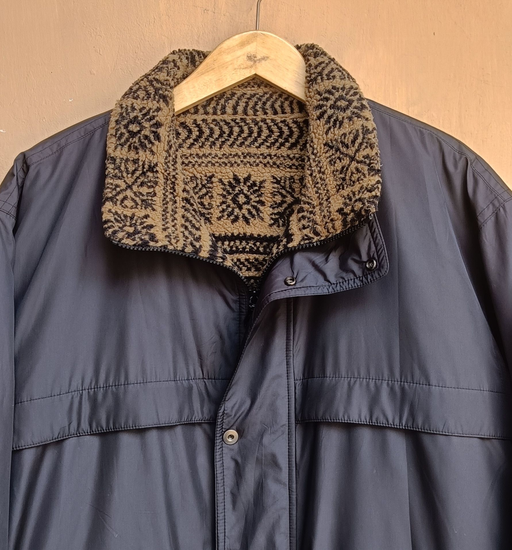 Vintage Crocodile coats jacket vintaage Size US L / EU 52-54 / 3 - 2 Thumbnail