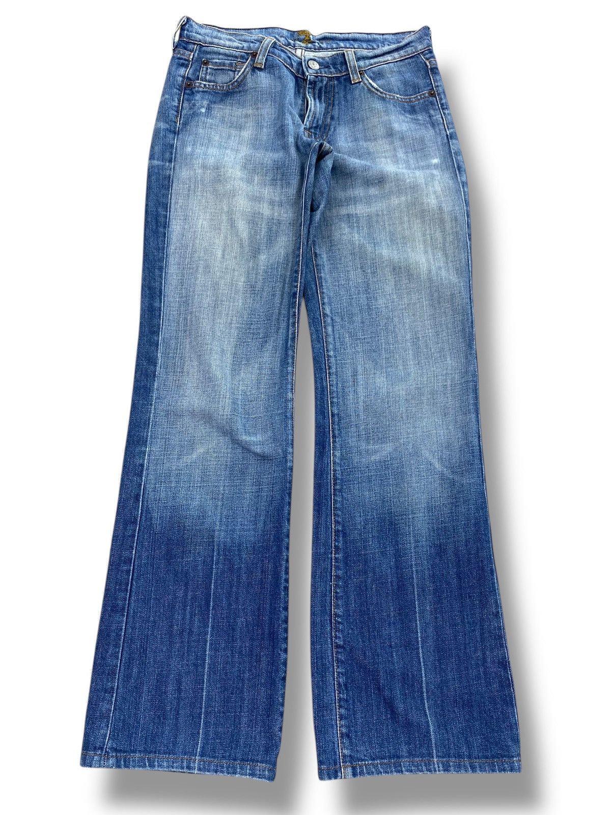 Japanese Brand Japanese Brand Blue Faded Wash Style Bootcut Jeans Size US 28 / EU 44 - 1 Thumbnail