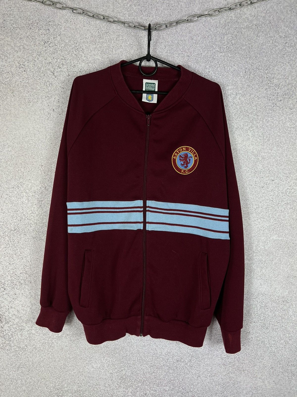 Vintage Vintage Aston Villa Soccer Track Jacket Football Kit Size US L / EU 52-54 / 3 - 1 Thumbnail