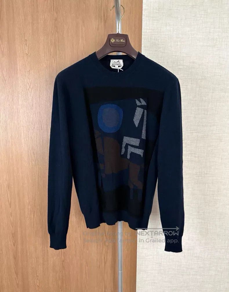 Hermes Hermes Men's Cashmere Sweater for Fall and Winter Size US S / EU 44-46 / 1 - 1 Thumbnail