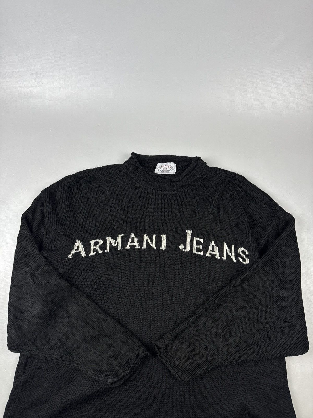 Armani Armani jersey black vintage size L men Size US L / EU 52-54 / 3 - 4 Thumbnail