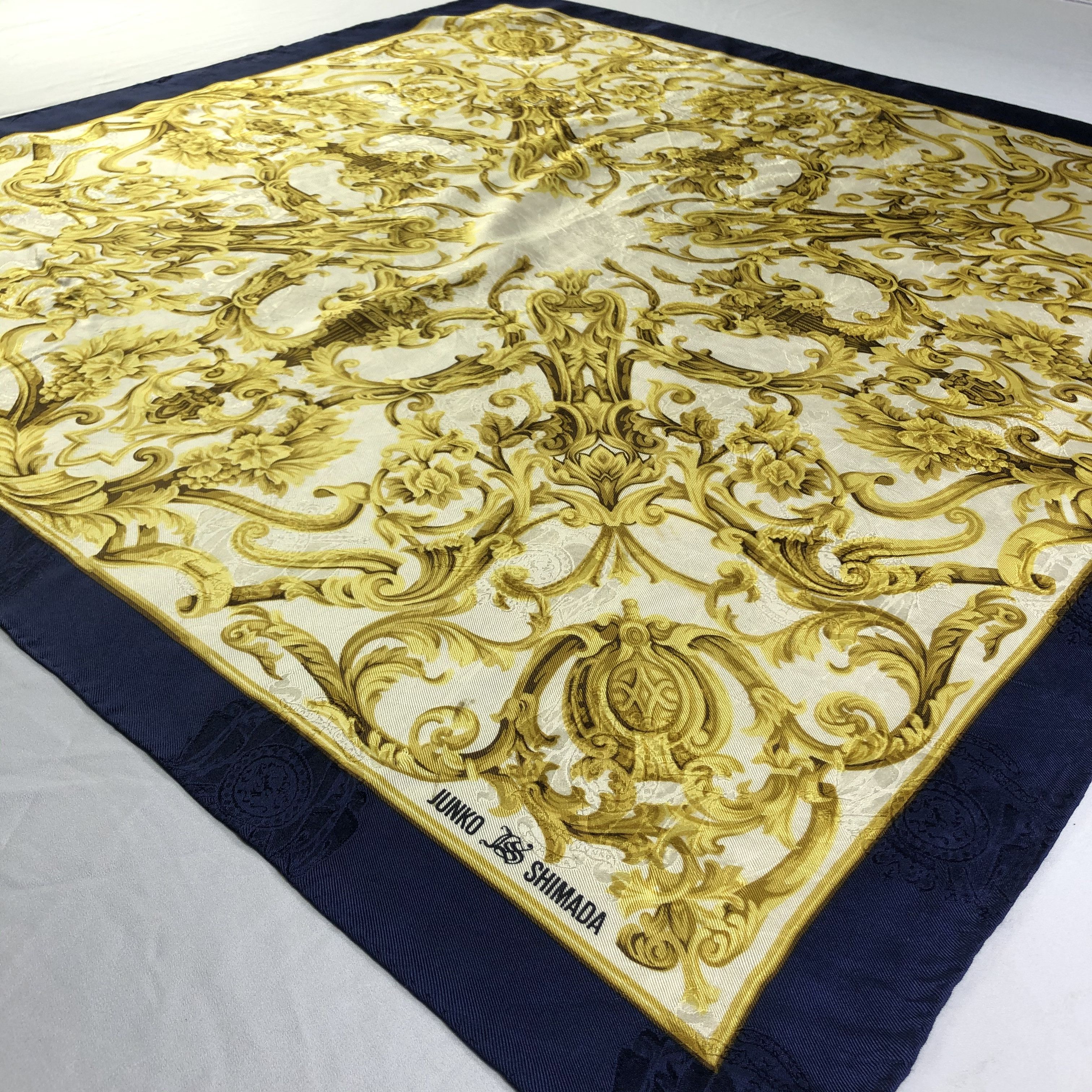Junko Shimada × Vintage Vintage Junko Shimada Silk Scarf Size ONE SIZE - 4 Thumbnail