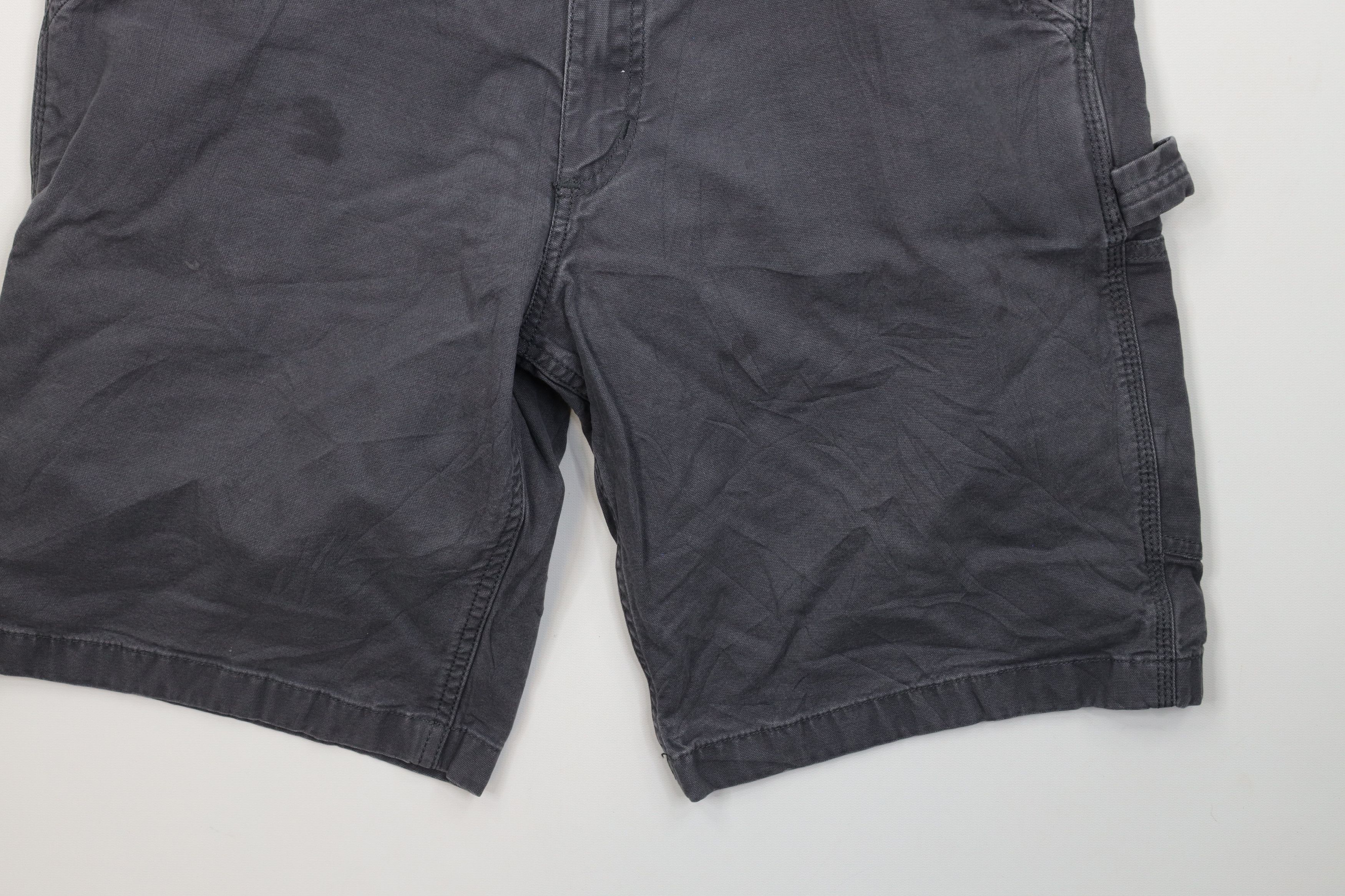Carhartt Vintage Carhartt Spell Relaxed Fit Canvas Dungaree Shorts Size US 36 / EU 52 - 4 Thumbnail