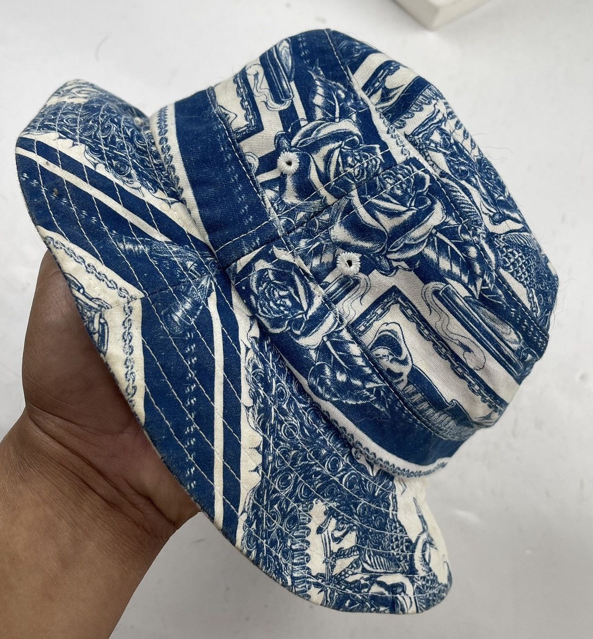 Seditionaries × Vintage very rare vintage made in usa full print hat tc36 Size ONE SIZE - 7 Thumbnail