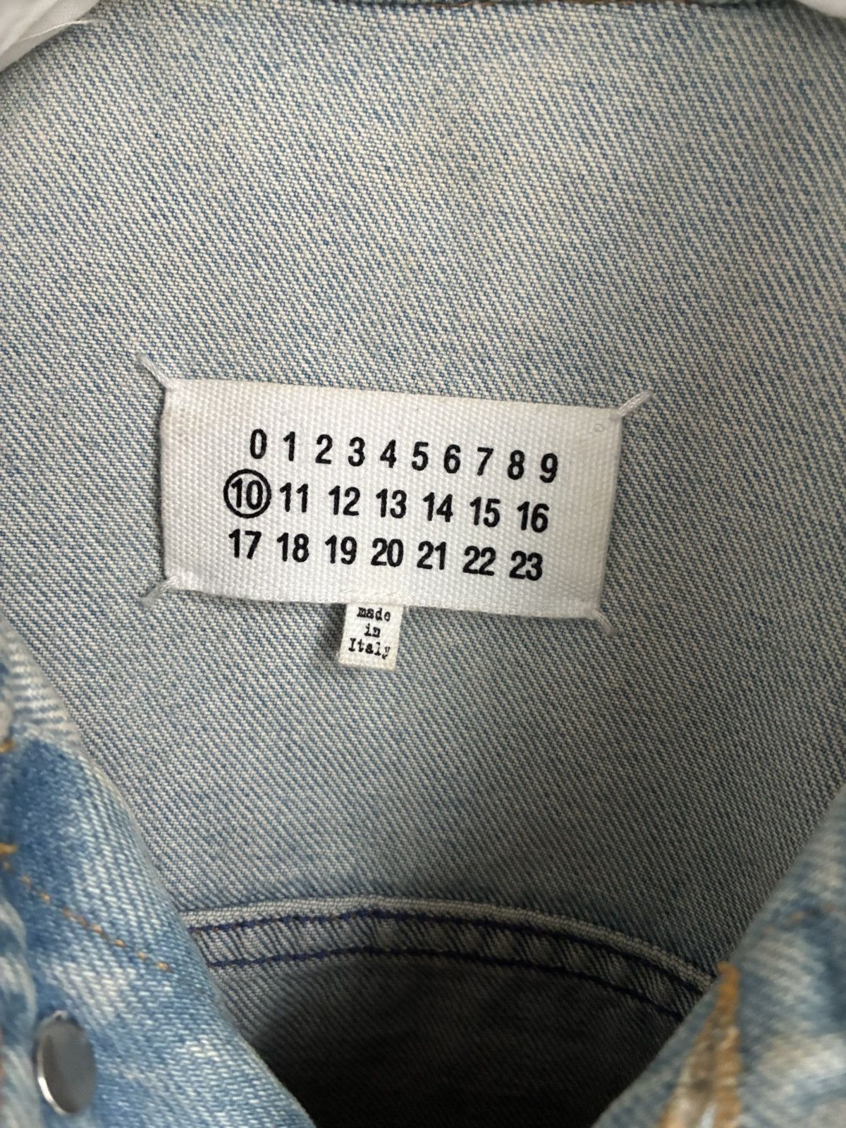 Maison Margiela Maison Martin Margiela Mens Denim Jacket Size US M / EU 48-50 / 2 - 3 Thumbnail