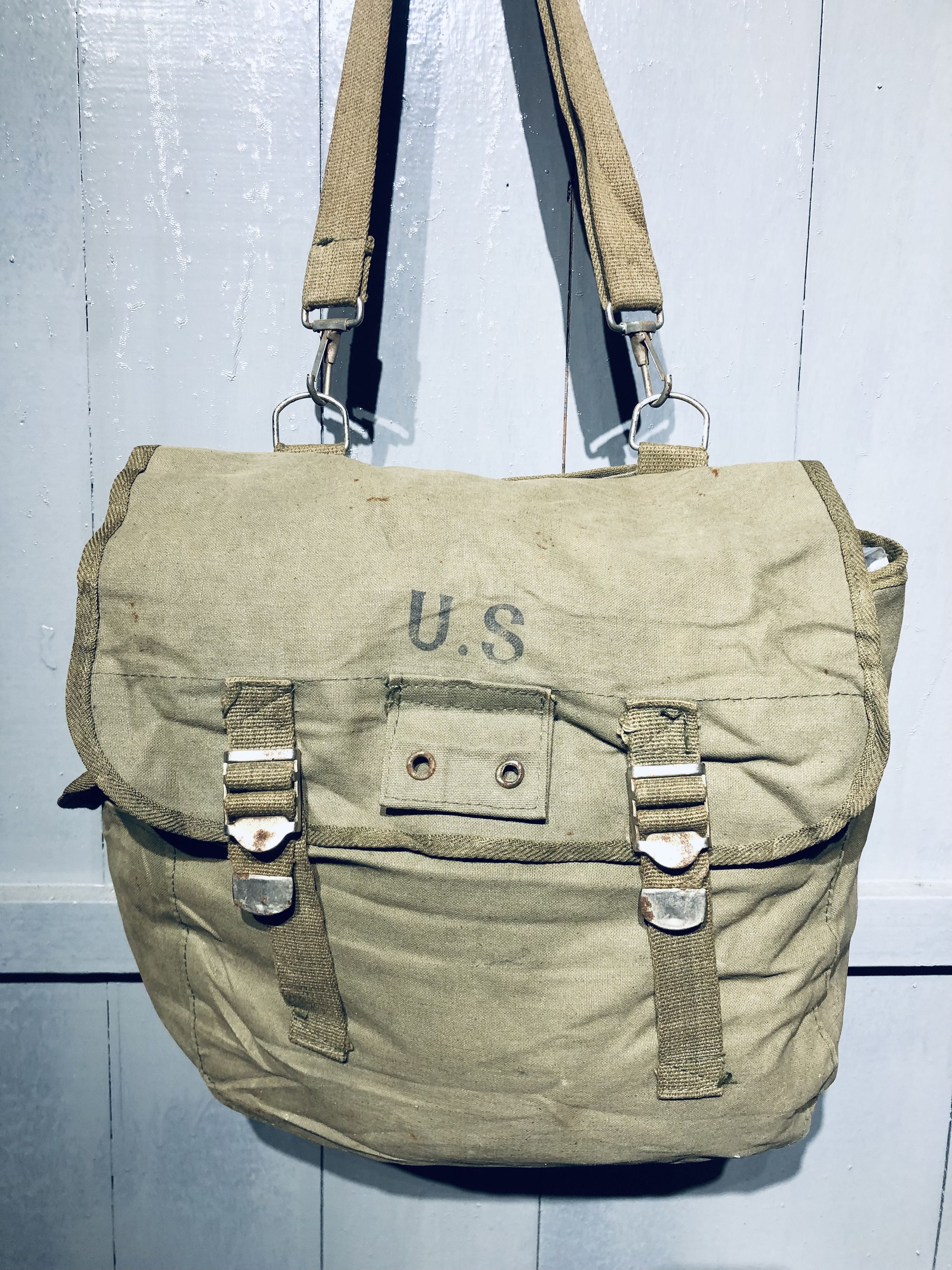 Other Vintage U.S Army Canvas Style Messenger/ Crossbody Bag Size ONE SIZE - 11 Thumbnail