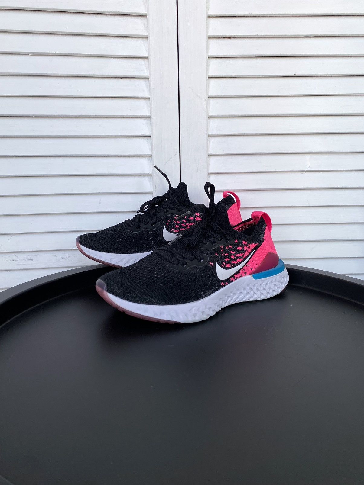 Nike Nike Kid Epic React Flyknit 2 Running Shoes Youth 5 Size US 5 / IT 35 - 2 Thumbnail