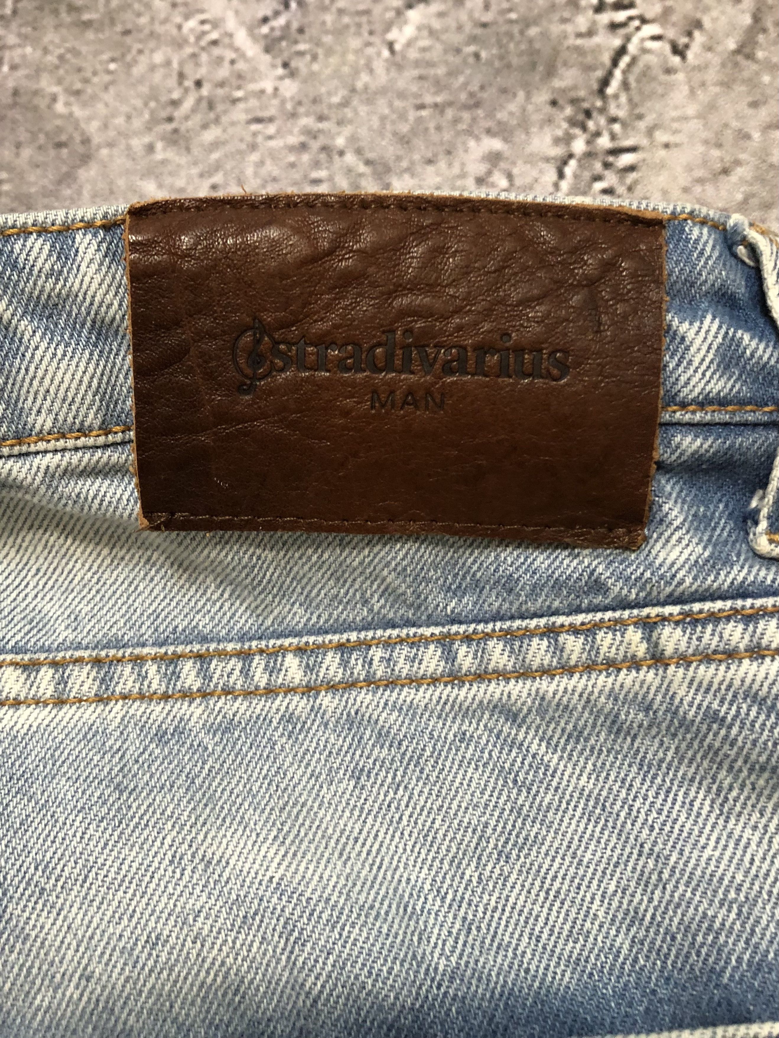 Vintage Stradivarius Distressed Vintage denim Jeans Size US 31 - 14 Thumbnail