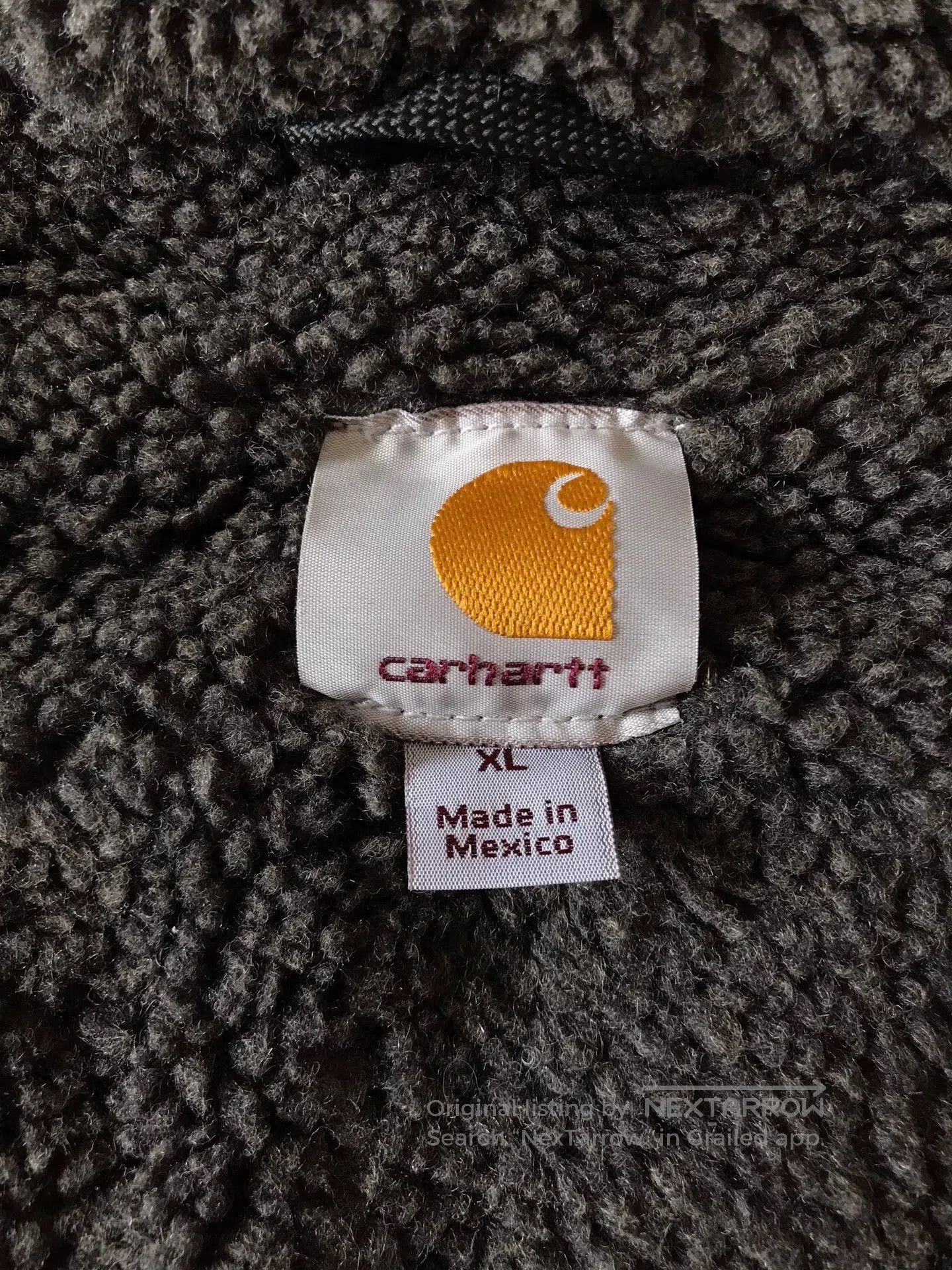 Carhartt Carhartt J141 Brown Hooded Work Jacket. Size US XL / EU 56 / 4 - 7 Thumbnail