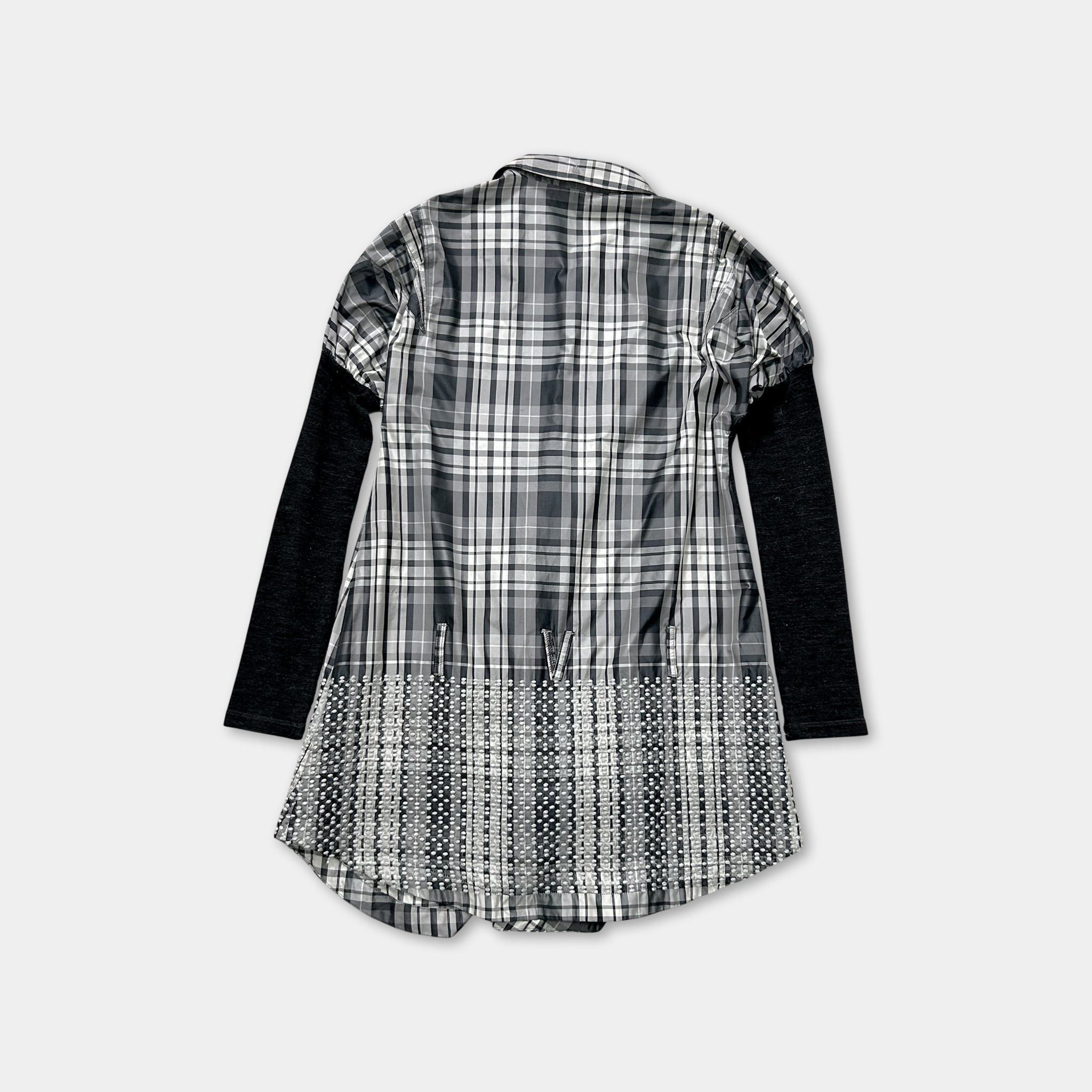 Marithe + Francois Girbaud Marithé + François Girbaud Plaid Longsleeve Dress Size US L / EU 52-54 / 3 - 5 Thumbnail