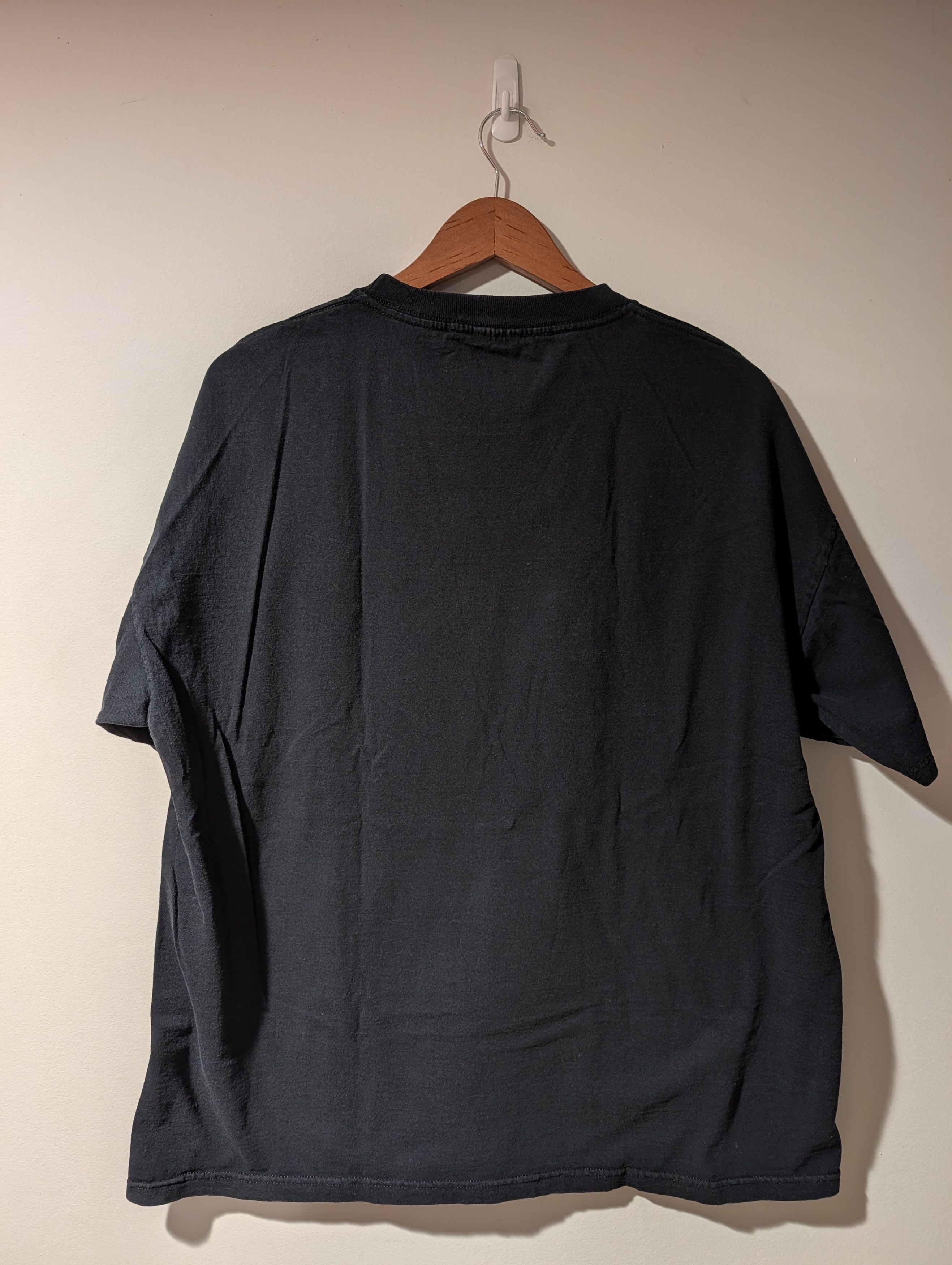 Reebok VTG Reebok Vector Logo Spell Out Center Stripes T Shirt Size US XL / EU 56 / 4 - 5 Thumbnail