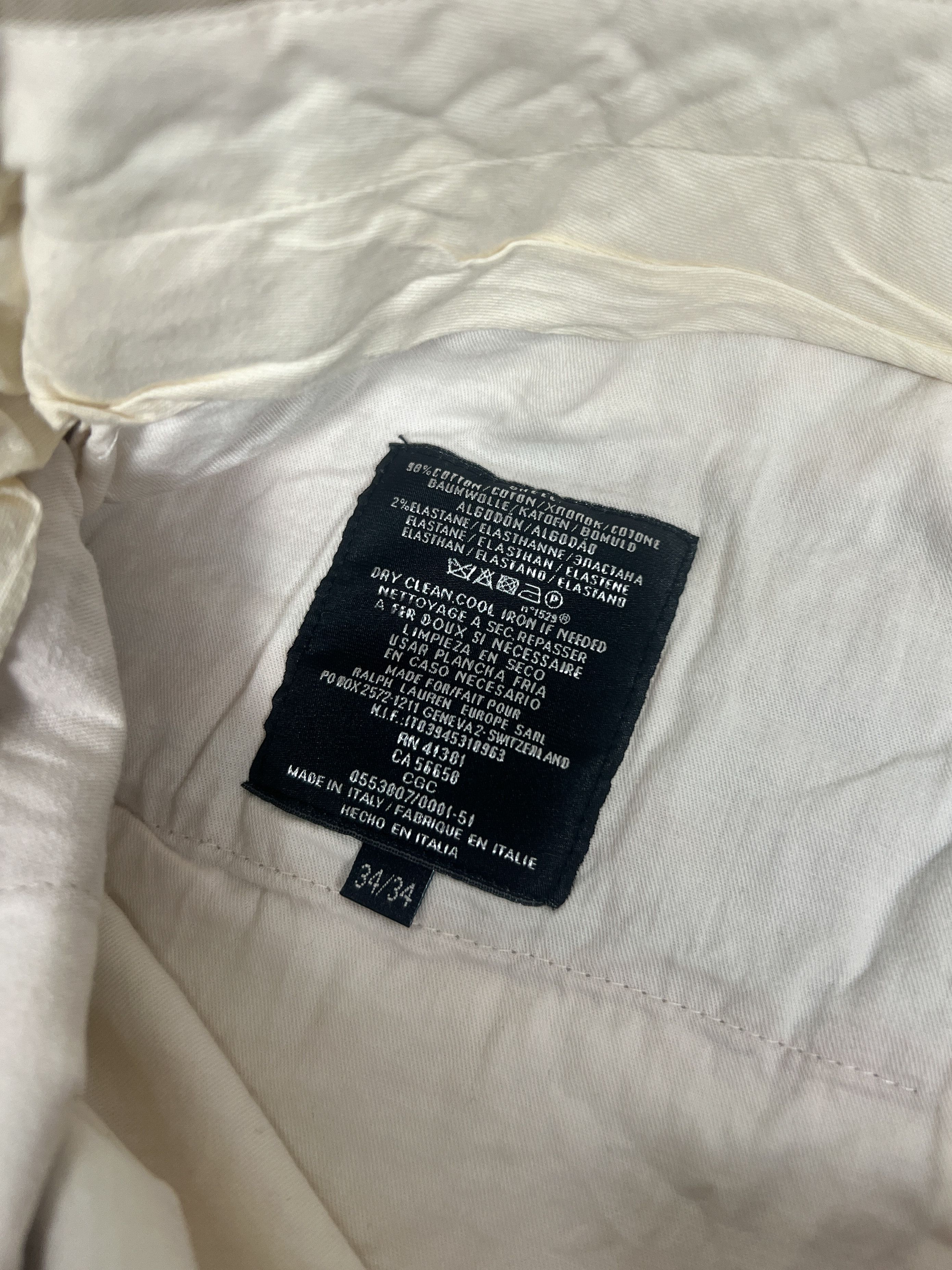 Ralph Lauren Ralph Lauren Chino Beige Shorts Size US 34 / EU 50 - 6 Thumbnail