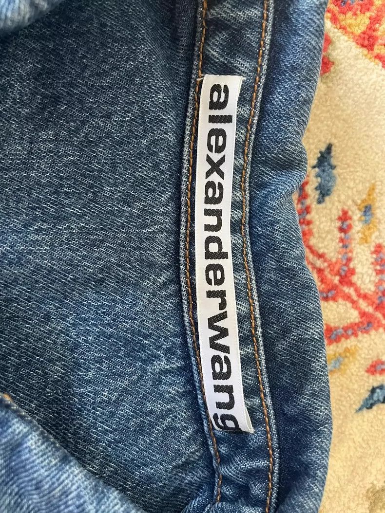 Alexander Wang Alexander Wang Oversized Denim Shirt Blue- Size S / US 4 / IT 40 - 4 Thumbnail