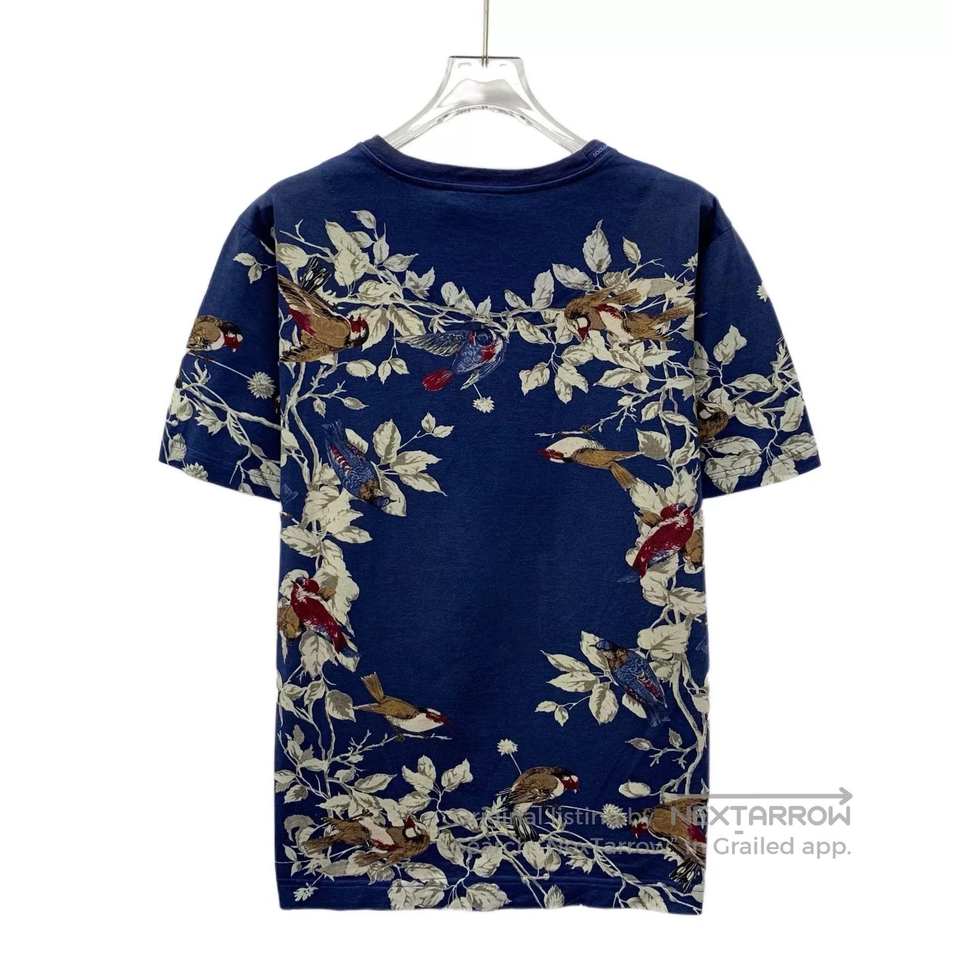 Dolce & Gabbana Dolce Gabbana Floral Bird Print Cotton T. Size US S / EU 44-46 / 1 - 2 Thumbnail