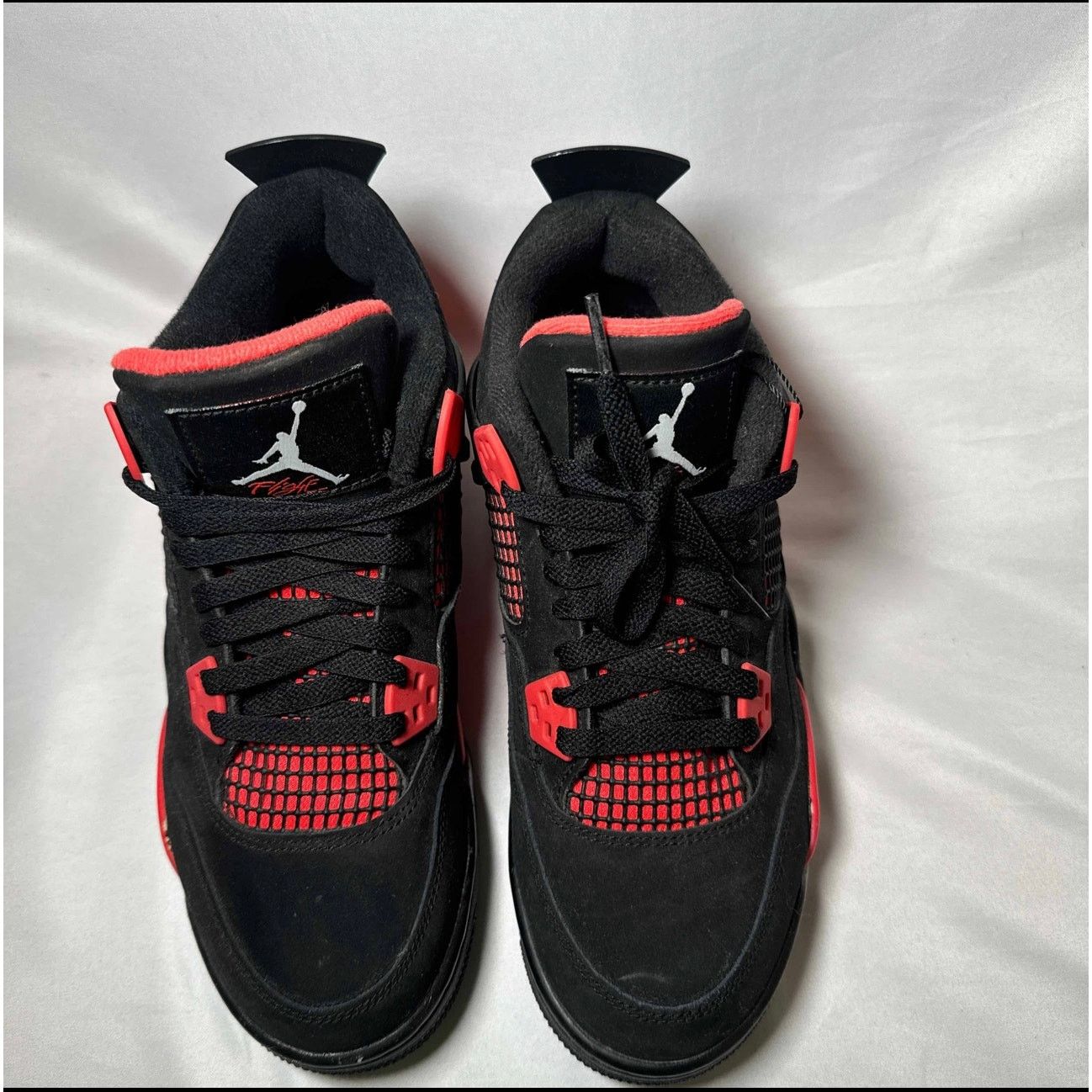 Jordan Brand × Nike Size 6.5 Nike Air Jordan 4 Retro GS Red Thunder Men's Shoes Size US 6.5 / EU 39-40 - 4 Thumbnail