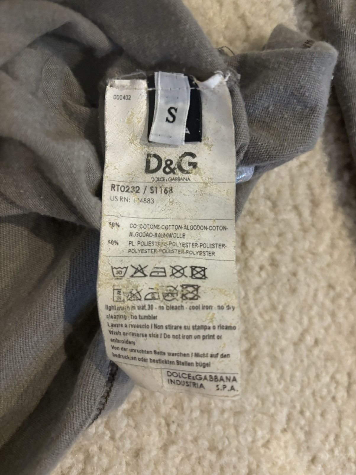 Dolce & Gabbana Dolce and Gabbana Longsleeve Shirt Size US S / EU 44-46 / 1 - 6 Thumbnail