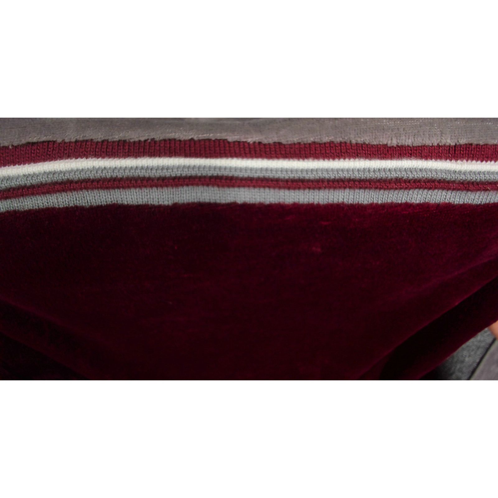 Vintage Vintage / 70s LM Landmark Velour Johnny Collar Sweatshirt Size US M / EU 48-50 / 2 - 10 Thumbnail