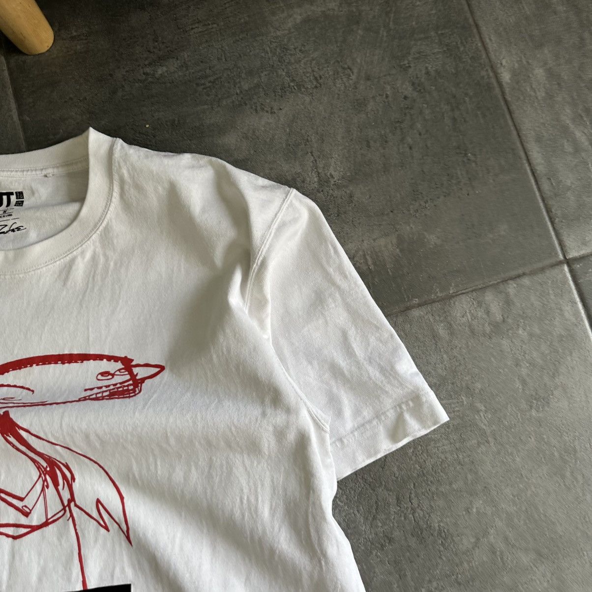 Uniqlo Vintage Future Laboratories & Uniqlo T-shirts Trashed Japan Size US M / EU 48-50 / 2 - 8 Thumbnail
