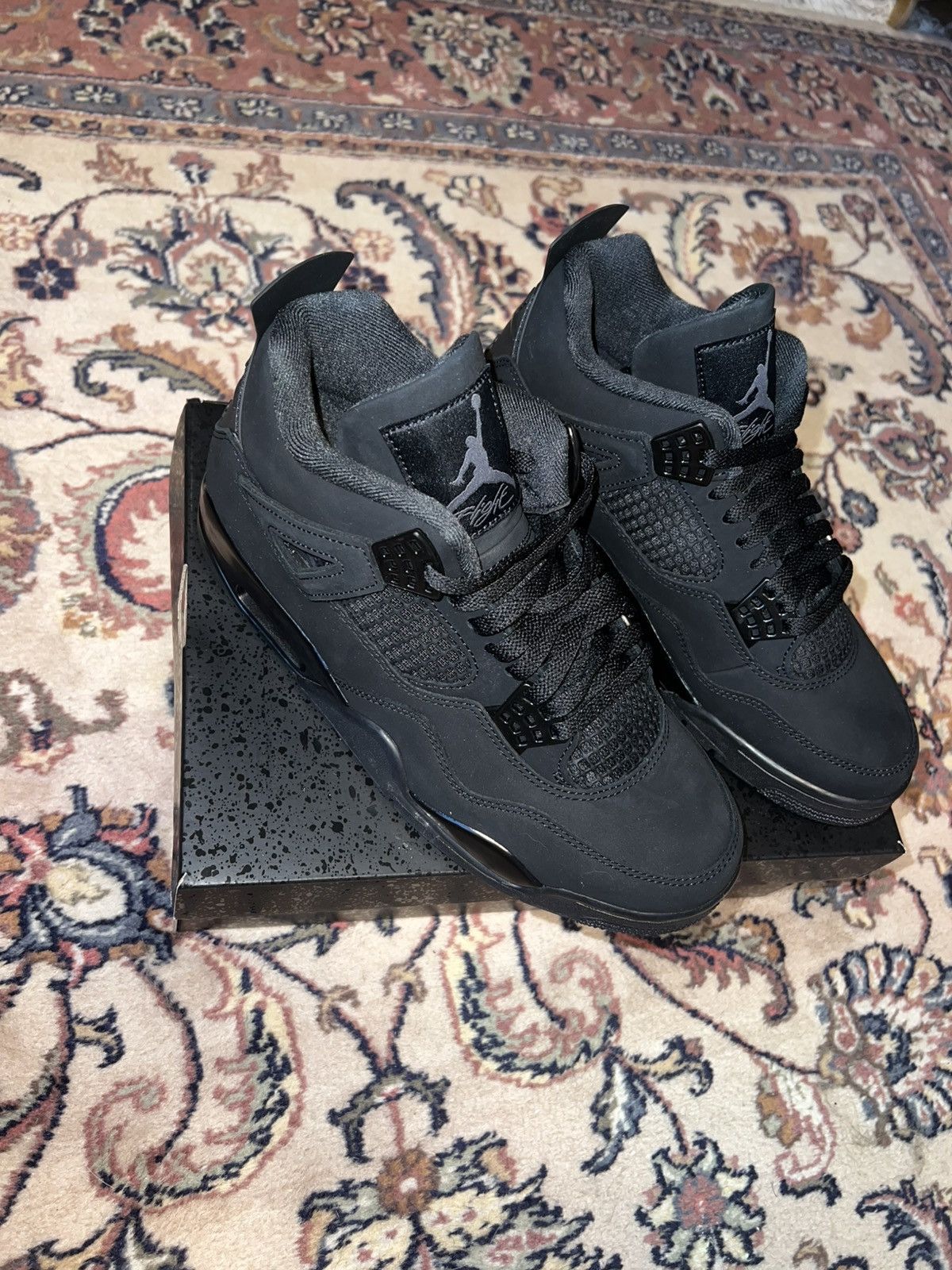 Jordan Brand Jordan 4 black cat 2025 Size US 9 / EU 42 - 1 Thumbnail