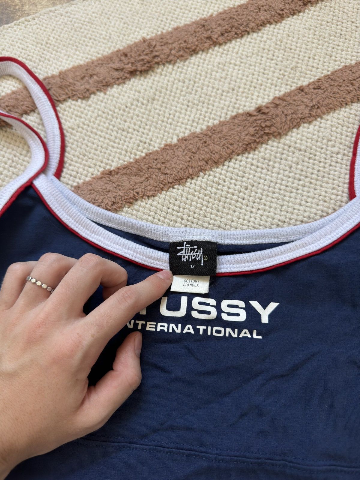 Stussy VINTAGE STUSSY 2000s NAVY DRESS Size XL / US 12-14 / IT 48-50 - 5 Thumbnail